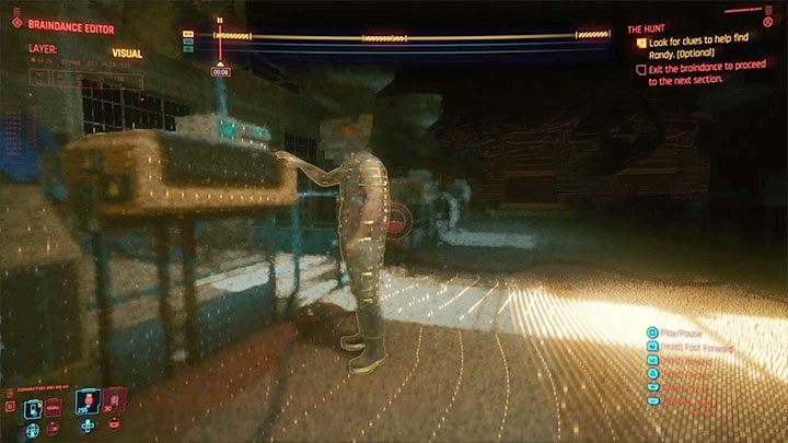 Drugi braindance to nagranie z obory - Cyberpunk 2077: Kwestia czasu/The Hunt (River) - solucja, opis przejścia - Cyberpunk 2077 - poradnik do gry