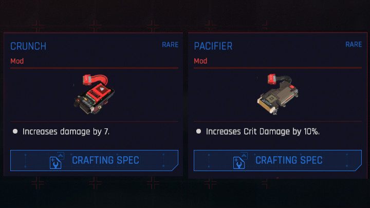 Przy doborze modyfikacji do broni warto zwrócić uwagę na trzy propozycje: Kickass, Pacyfikator oraz Penetrator - Cyberpunk 2077 2.3: Build rewolwerowiec (Gunslinger) - Cyberpunk 2077 - poradnik do gry