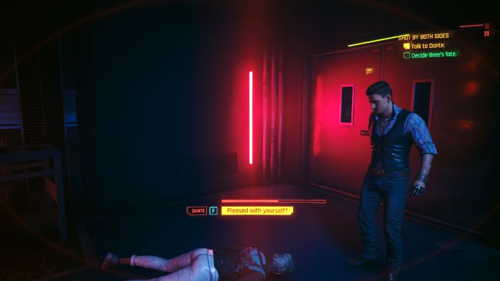 Po wszystkim wyjdźcie z podziemnego laboratorium - Cyberpunk Phantom Liberty: W dobrą stronę - solucja, opis przejścia - Cyberpunk 2077 - poradnik do gry