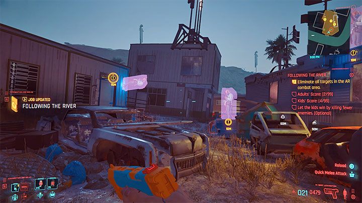 W trakcie kolejnej rozmowy z Riverem możesz dopytać się go jak zachował się w sprawie seryjnego mordercy oraz bliżej poznać samego Rivera - Cyberpunk 2077: Chłopiec z pistoletem/Following the River (River) - solucja - Cyberpunk 2077 - poradnik do gry