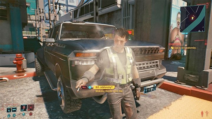 Jak zacząć quest: Okazja do rozpoczęcia tej misji pojawi się nie wcześniej niż po ukończeniu głównego zadania Pasażer - Cyberpunk 2077: Uliczna sprawiedliwość/Sinnerman - solucja, opis przejścia - Cyberpunk 2077 - poradnik do gry