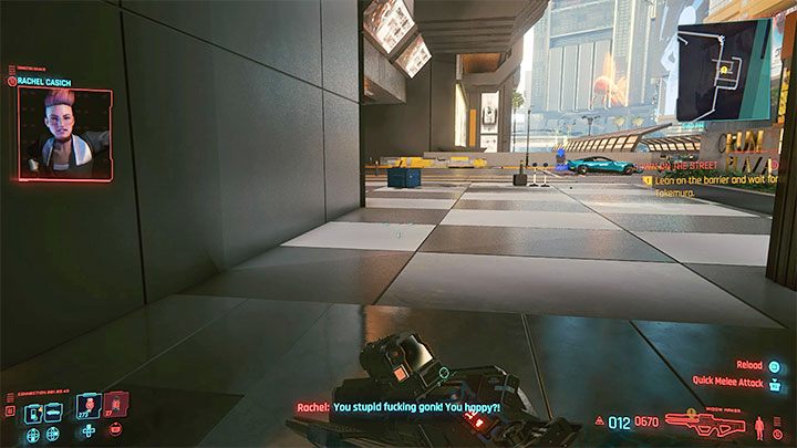 Pomimo tego, że quest zakończył się i zniknął z twojego dziennika, musisz odczekać kilka dni aż Rachel zadzwoni do V - Cyberpunk 2077: Pasja/They Wont Go When I Go - solucja, opis przejścia - Cyberpunk 2077 - poradnik do gry