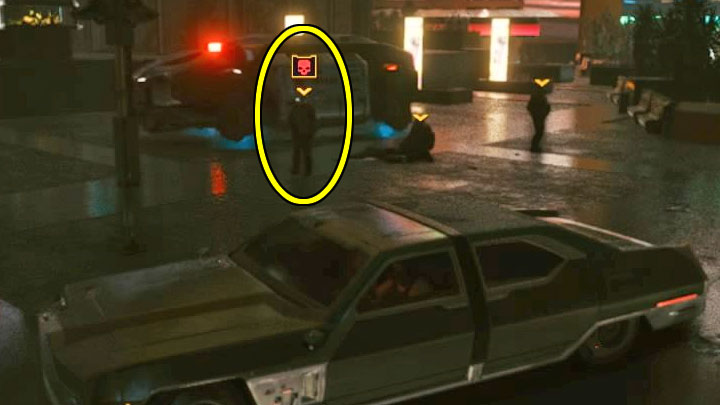 Najważniejsza informacja jest taka, że poziomy doświadczenia przeciwników w Cyberpunk 2077 nie skalują się do poziomu doświadczenia V - Cyberpunk 2077: Czemu nie mogę pokonać wrogów? - Cyberpunk 2077 - poradnik do gry