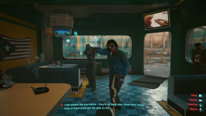 Możesz zapłacić zbirom, zastraszyć ich bądź przegonić - Cyberpunk 2077: Bohater - solucja, opis przejścia - Cyberpunk 2077 - poradnik do gry