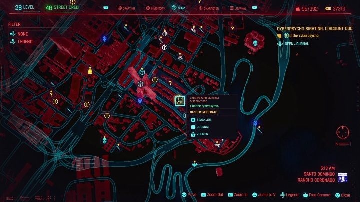 Chas Coley znajduje się przy klinice rippderdoca, we wschodniej części Santo Domingo - Cyberpunk 2077: Tanio i źle - cyberpsychopata, solucja - Cyberpunk 2077 - poradnik do gry