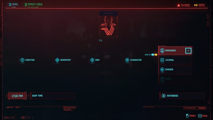 Jak wspomniano na początku, wysyłanie SMS nie odbywa się w menu telefonu - Cyberpunk 2077: Jak wysłać SMS? - Cyberpunk 2077 - poradnik do gry