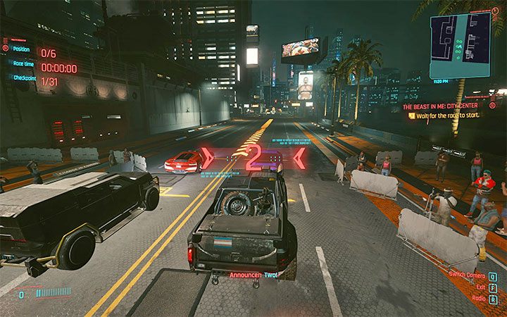 Wyścigi uliczne nie są początkowo widoczne na mapie miasta - Cyberpunk 2077: Jak odblokować wyścigi w Night City? - Cyberpunk 2077 - poradnik do gry