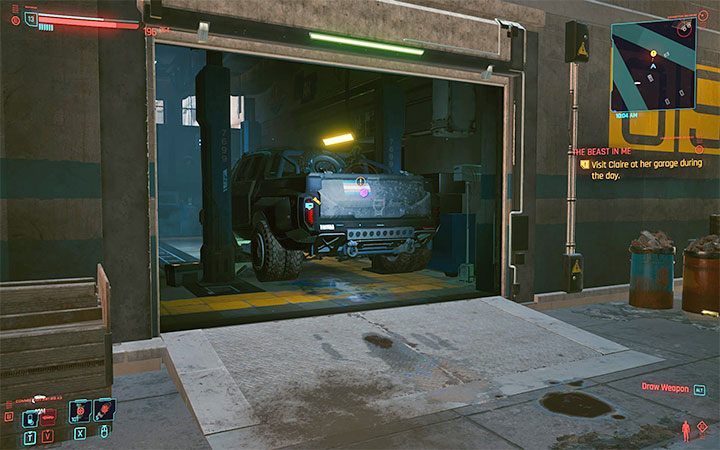 Musisz odwiedzić warsztat samochodowy Claire znajdujący się w dzielnicy Arroyo w Santo Domingo - Cyberpunk 2077: Jak odblokować wyścigi w Night City? - Cyberpunk 2077 - poradnik do gry