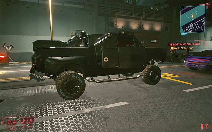 W celu rozpoczęcia zmagań musisz usiąść w fotelu kierowcy pojazdu, którego użyjesz w wyścigu - Cyberpunk 2077: Jak odblokować wyścigi w Night City? - Cyberpunk 2077 - poradnik do gry