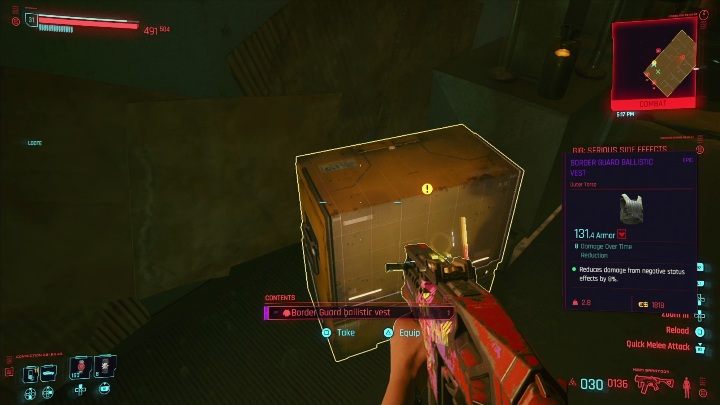 Solucja: twoim zadaniem jest dostanie się pojemnika z Bet Acid - Cyberpunk 2077: Odzyskanie własności, Santo Domingo - kontrakty, solucja, mapa - Cyberpunk 2077 - poradnik do gry