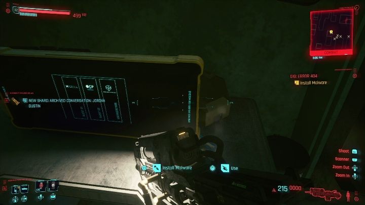 Solucja: aby wgrać wirusa musisz udać się do garażu - Cyberpunk 2077: Sabotaż, Santo Domingo - kontrakty, solucja, mapa - Cyberpunk 2077 - poradnik do gry