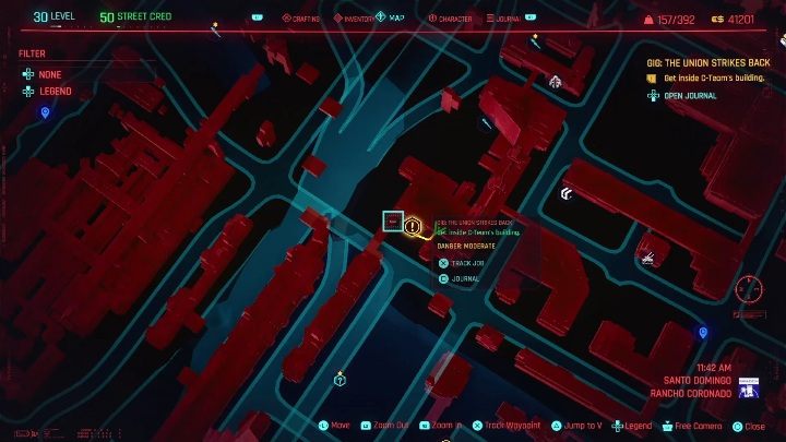 Lokalizacja: wschodnia część Santo Domingo, Rancho Coronado - Cyberpunk 2077: Neutralizacja, Santo Domingo - kontrakty, solucja, mapa - Cyberpunk 2077 - poradnik do gry