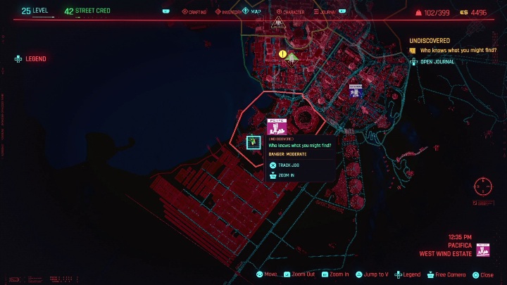 1 - Cyberpunk 2077: Kradzież, Pacyfika - kontrakty, solucja, mapa - Cyberpunk 2077 - poradnik do gry