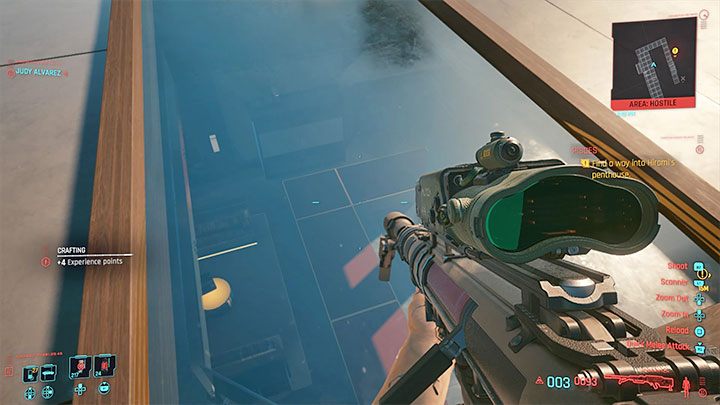 Biuro Hiromiego jest na piętrze jego apartamentu - Cyberpunk 2077: Tysiące twarzy, setki miraży/Pisces (Judy) - solucja - Cyberpunk 2077 - poradnik do gry