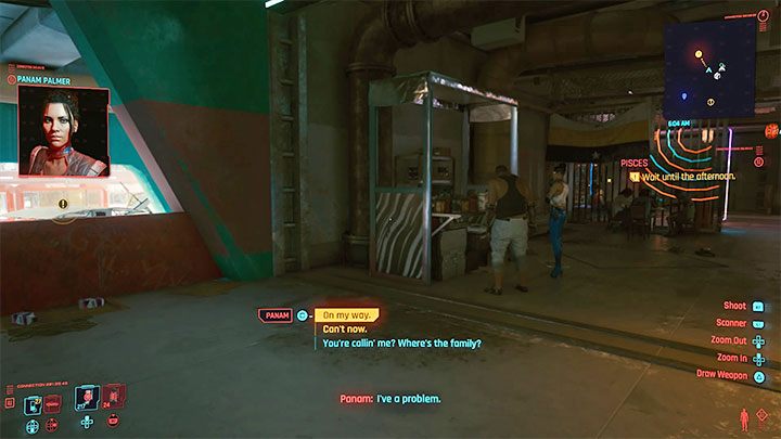 Jak zacząć quest: Musisz ukończyć pierwsze poboczne zadanie Panam - Kto sieje wiatr - Cyberpunk 2077: Nie mów Saulowi (Panam) - solucja, opis przejścia - Cyberpunk 2077 - poradnik do gry