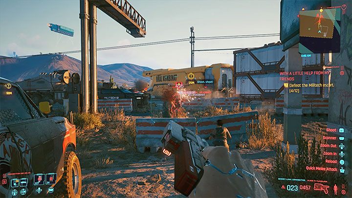 Spodziewaj się bitwy z oddziałami Militechu - Cyberpunk 2077: Nie mów Saulowi (Panam) - solucja, opis przejścia - Cyberpunk 2077 - poradnik do gry