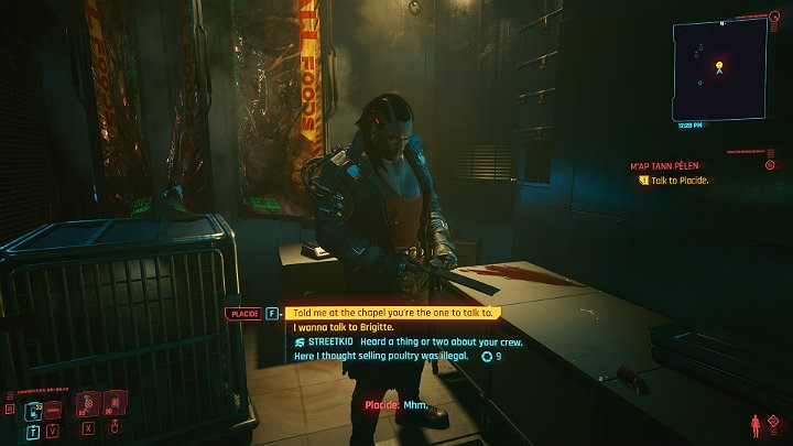 Porozmawiaj z członkiem gangu i powiedz, po co tutaj przyszedłeś - Cyberpunk 2077: Witaj w Pacifice/Map Tann Pelen - solucja, opis przejścia - Cyberpunk 2077 - poradnik do gry