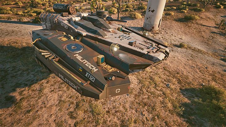 1 - Cyberpunk 2077: Czy można odblokować Basilisk / Militech? - Cyberpunk 2077 - poradnik do gry