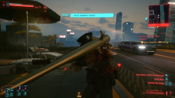 Najważniejsza informacja - broń obuchowa w Cyberpunk 2077 nie zabija przeciwników, tylko ich ogłusza - Cyberpunk 2077: Czym się różnią bronie obuchowe i ostrza? - Cyberpunk 2077 - poradnik do gry