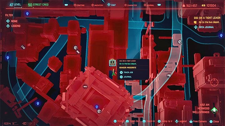 Pokazany na powyższych obrazkach autobus możesz odnaleźć podczas zaliczania kontraktu w dzielnicy Wellsprings w Heywood zakładającego zbadanie zajezdni autobusowej - Cyberpunk 2077: Czy można prowadzić autobus? - Cyberpunk 2077 - poradnik do gry