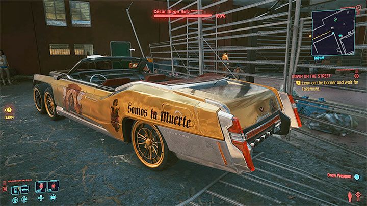 Najlepszym wyborem jest opcja darmowy samochód + kredyty - Cyberpunk 2077: Do krwi - solucja, opis przejścia - Cyberpunk 2077 - poradnik do gry