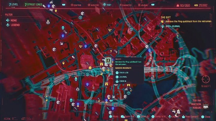 Jak zacząć: ukończyć zadanie Ostatnia taka robota - Cyberpunk 2077: Prezent od T-Bug - solucja, opis przejścia - Cyberpunk 2077 - poradnik do gry