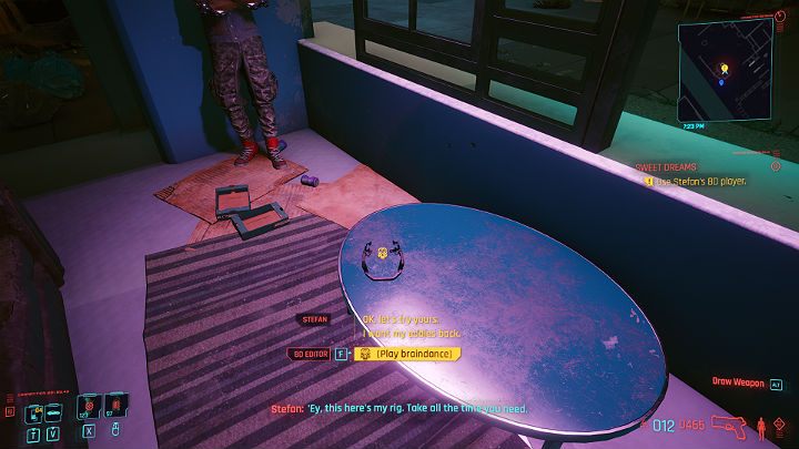 Odezwij się do Stefana i poproś o wypożyczenie jego sprzętu - Cyberpunk 2077: Ekstremalne wrażenia - solucja, opis przejścia - Cyberpunk 2077 - poradnik do gry