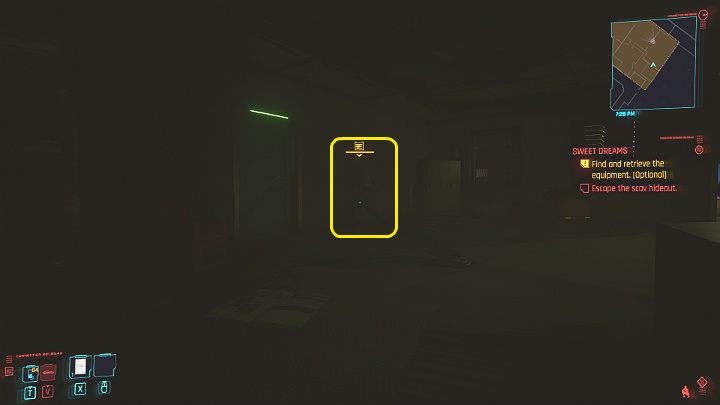 Wyjdź z łazienki i zajdź pierwszego przeciwnika od tyłu - Cyberpunk 2077: Ekstremalne wrażenia - solucja, opis przejścia - Cyberpunk 2077 - poradnik do gry