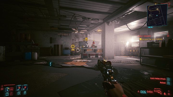 Od tego momentu możesz działać po cichu lub wyeliminować pozostałych wrogów w standardowy sposób, czyli przy użyciu ulubionej broni - Cyberpunk 2077: Ekstremalne wrażenia - solucja, opis przejścia - Cyberpunk 2077 - poradnik do gry