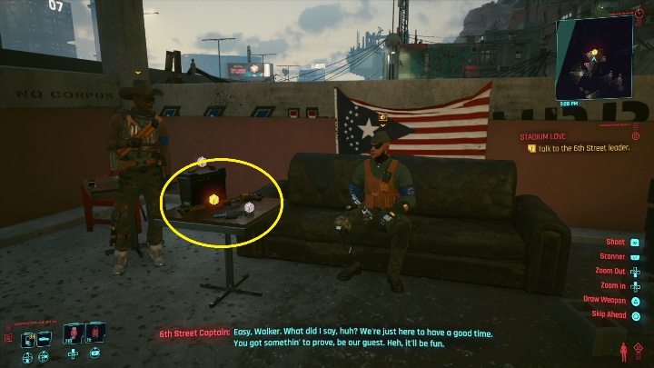 Broń możesz zdobyć na dwa sposoby - Cyberpunk 2077: Umarł boss, niech żyje boss - solucja, opis przejścia - Cyberpunk 2077 - poradnik do gry