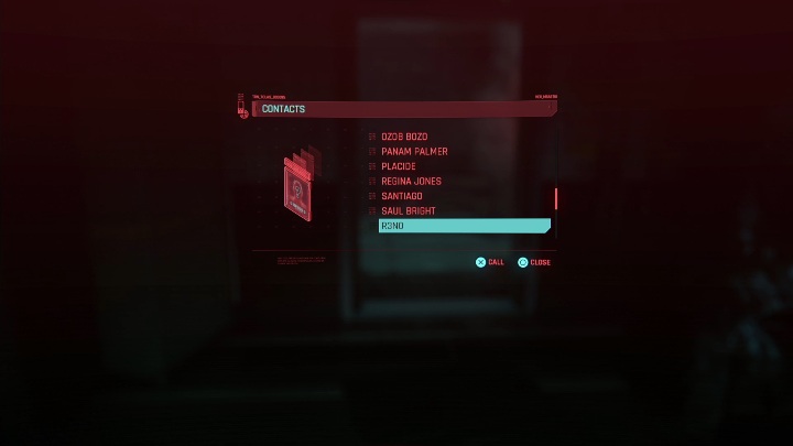 Po zdobyciu informacji od Nixa musisz zadzwonić do R3n0 - Cyberpunk 2077: Księga zaklęć - solucja, opis przejścia - Cyberpunk 2077 - poradnik do gry