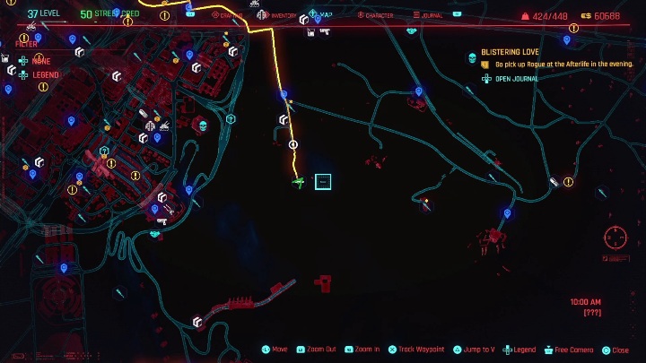 Jak zacząć: ukończyć zadanie Na rozdrożach - Cyberpunk 2077: Odwilż - solucja, opis przejścia - Cyberpunk 2077 - poradnik do gry