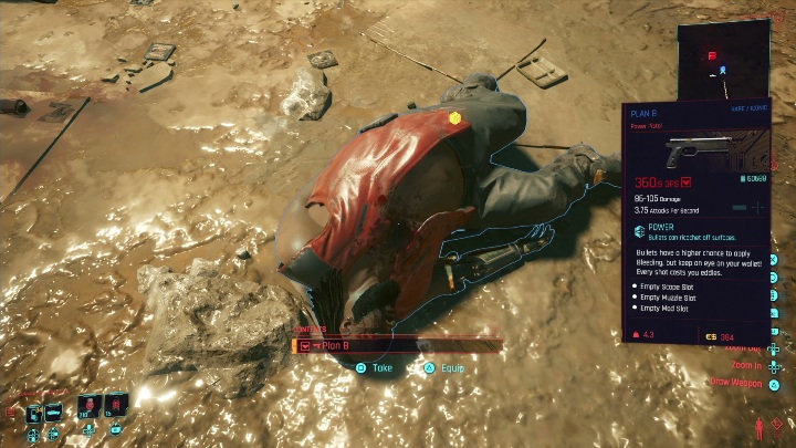 W zwłokach koło lodówki znajdziesz ikoniczną broń - Plan B - Cyberpunk 2077: Odwilż - solucja, opis przejścia - Cyberpunk 2077 - poradnik do gry