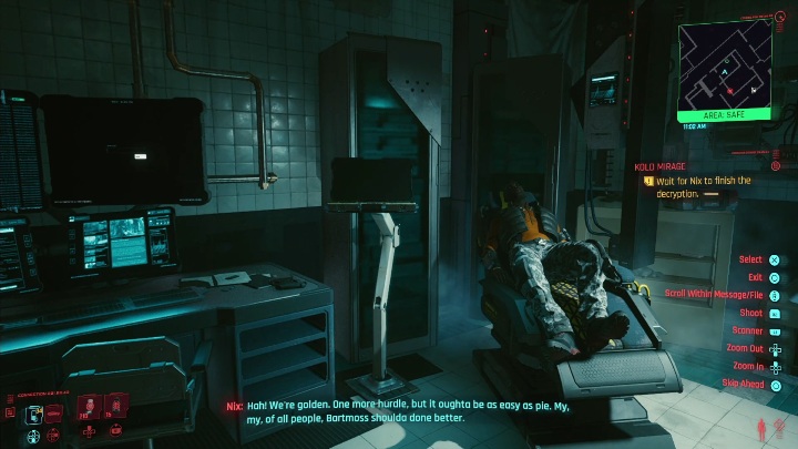 Cyberdeck zabierz do Afterlife, do Nixa - Cyberpunk 2077: Odwilż - solucja, opis przejścia - Cyberpunk 2077 - poradnik do gry