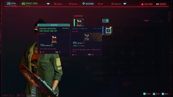 Dzięki tej misji zdobędziesz koszulkę Johnnyego - Cyberpunk 2077: Metamorfozy - solucja, opis przejścia - Cyberpunk 2077 - poradnik do gry