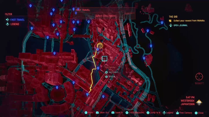 Jak zacząć: ukończyć zadanie Ostatnia taka robota - Cyberpunk 2077: Dobre uczynki popłacają - solucja, opis przejścia - Cyberpunk 2077 - poradnik do gry