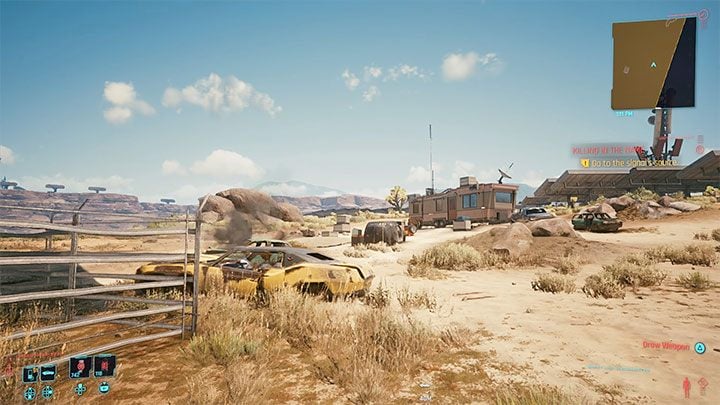 Źródło sygnału znajduje się w południowej części Badlandów - Cyberpunk 2077: Czerwony wieszcz - solucja, opis przejścia - Cyberpunk 2077 - poradnik do gry