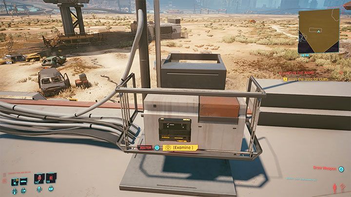 Docelowo musisz wdrapać się na dach dużej przyczepy - Cyberpunk 2077: Czerwony wieszcz - solucja, opis przejścia - Cyberpunk 2077 - poradnik do gry