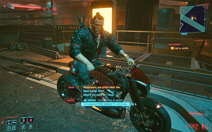 Chodzi tu o motocykl Arch Nazare, który w początkowej części kampanii był własnością Jackiego - Cyberpunk 2077: Wszystkie darmowe pojazdy - Cyberpunk 2077 - poradnik do gry