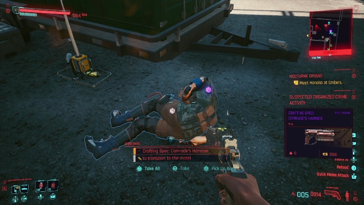 13 - Cyberpunk 2077: Wszystkie ikoniczne bronie - Cyberpunk 2077 - poradnik do gry