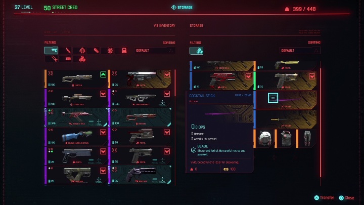 Sposób odblokowania: w trakcie wykonywania zadania głównego Dom lalek, w garderobie w klubie - Cyberpunk 2077: Wszystkie ikoniczne bronie - Cyberpunk 2077 - poradnik do gry