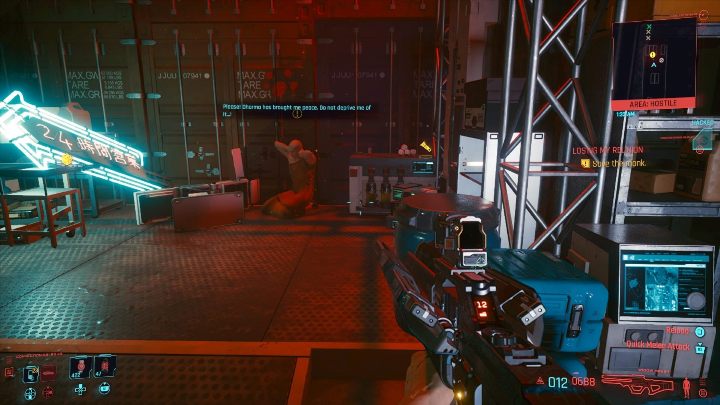 Sposób odblokowania: możesz zebrać ją ze stołu, w trakcie wykonywania misji Sacrum i profanum - Cyberpunk 2077: Wszystkie ikoniczne bronie - Cyberpunk 2077 - poradnik do gry