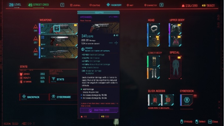 Sposób odblokowania: w trakcie wykonywania zadania Ciemna Materia otrzymasz ją od Kerryego - Cyberpunk 2077: Wszystkie ikoniczne bronie - Cyberpunk 2077 - poradnik do gry