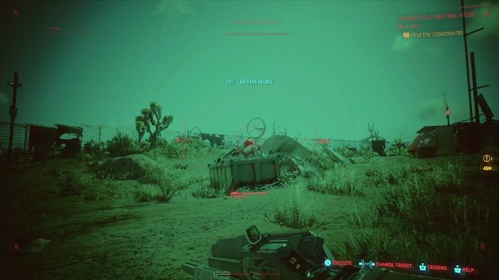 Jak zacząć: ukończyć zadanie Ostatnia taka robota i odnaleźć przeciwnika na mapie - Cyberpunk 2077: Dom na wzgórzu - cyberpsychopata, solucja - Cyberpunk 2077 - poradnik do gry