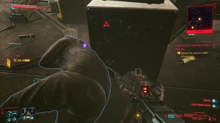 Po zneutralizowaniu przeciwnika zdobądź potrzebne informacje - Cyberpunk 2077: Dom na wzgórzu - cyberpsychopata, solucja - Cyberpunk 2077 - poradnik do gry
