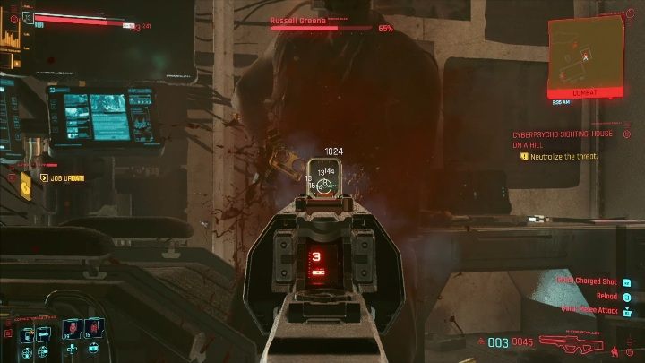 Ważne informacje o walce z Miltonem - Cyberpunk 2077: Dom na wzgórzu - cyberpsychopata, solucja - Cyberpunk 2077 - poradnik do gry