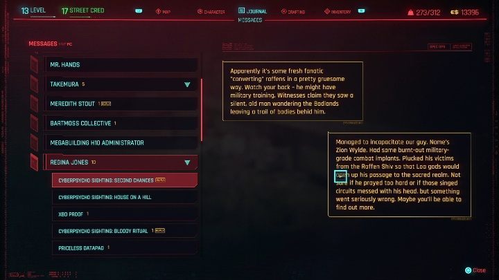 Aby ukończyć zadanie musisz wejść - Cyberpunk 2077: Druga szansa - cyberpsychopata, solucja - Cyberpunk 2077 - poradnik do gry