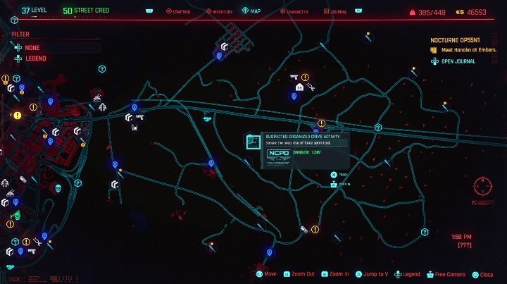 W Badlands wpadniesz na 2 przestępczości zorganizowanych - Cyberpunk 2077: Badlands, Kroniki kryminalne - mapa, solucja - Cyberpunk 2077 - poradnik do gry