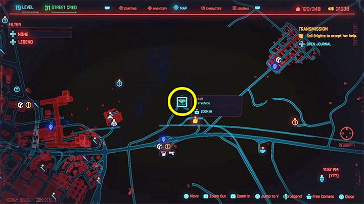 Sposób odblokowania: odkrycie aktywności na mapie - Cyberpunk 2077: Badlands, Kroniki kryminalne - mapa, solucja - Cyberpunk 2077 - poradnik do gry