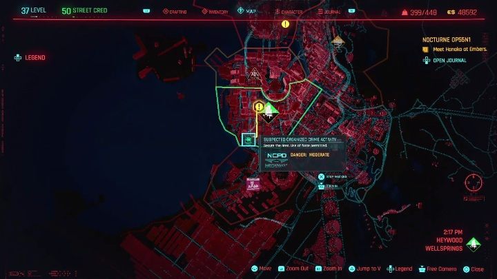 1 - Cyberpunk 2077: Heywood, Kroniki kryminalne - mapa, solucja - Cyberpunk 2077 - poradnik do gry